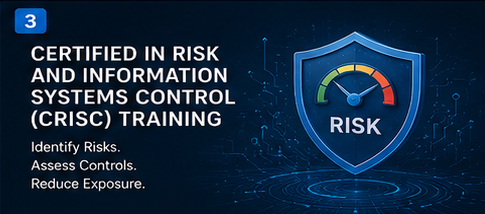Certified in Risk and Information Systems Control (CRISC)